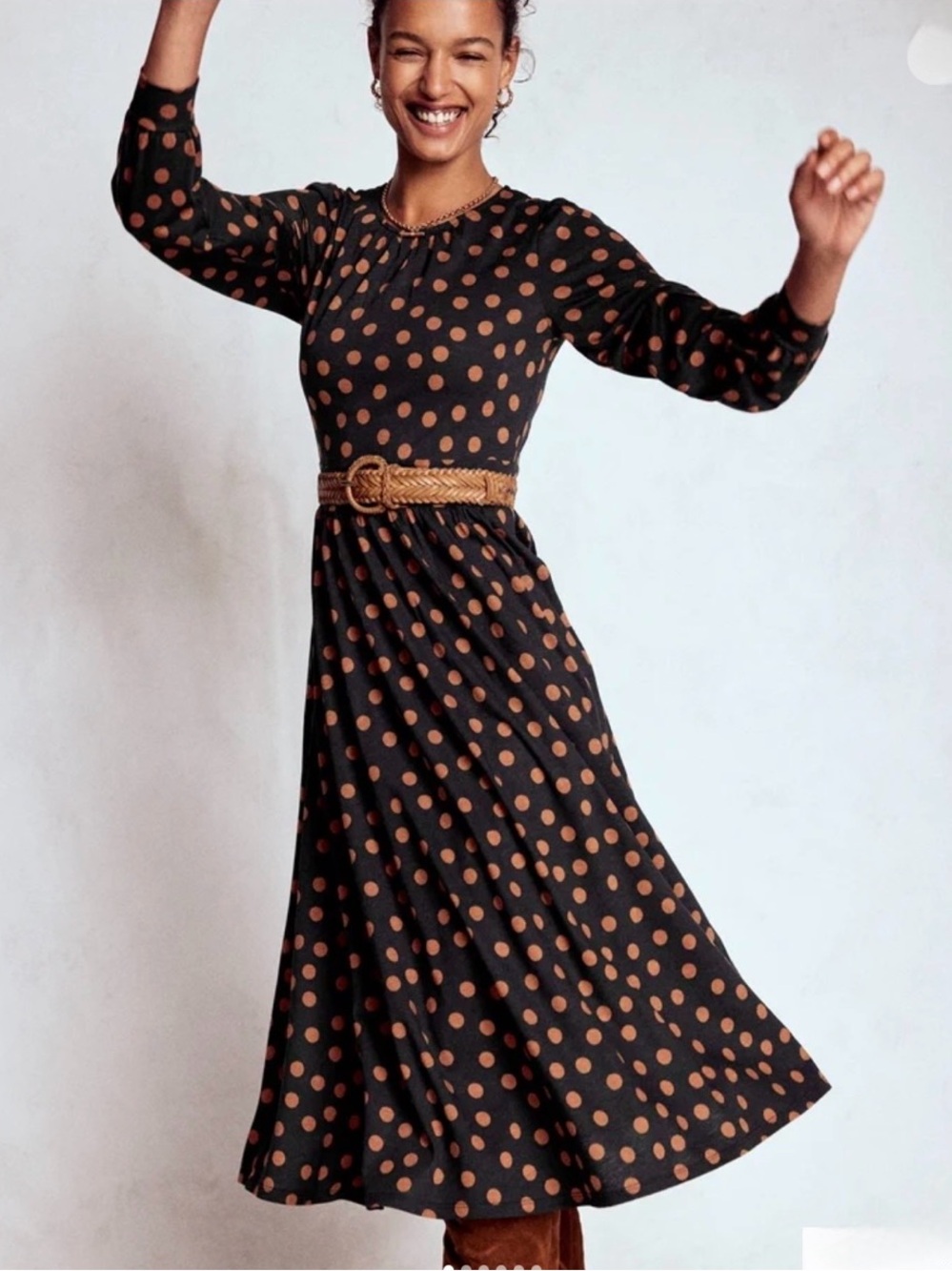 Boden Alexandra Jersey Midi Dress